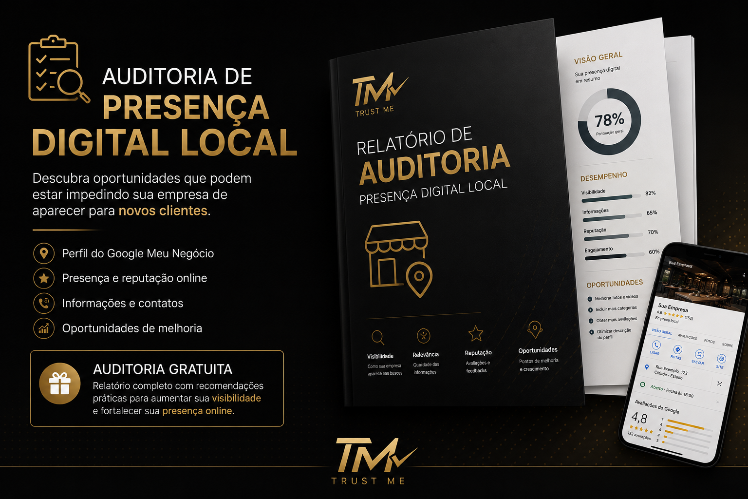 Auditoria de Presença Digital Local